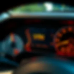 Location of VIN on a vehicle dashboard