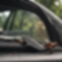 Car window replacement tools and materials