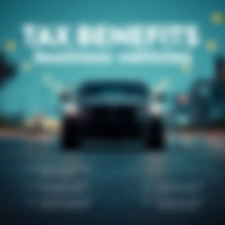 Tax Benefits for Business Vehicles Infographic Infographic on maximizing tax benefits for business vehicles