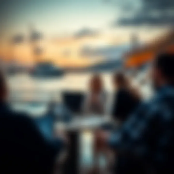 Engaging with customers in boat insurance sales