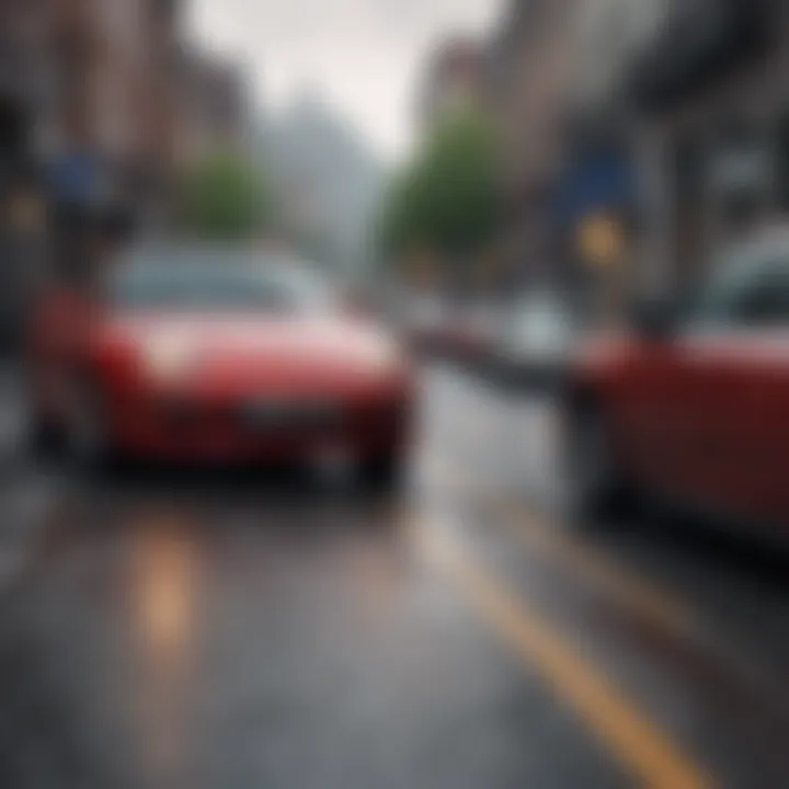 Infographic showcasing tips for navigating direct auto insurance