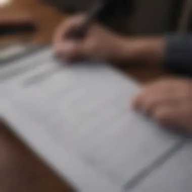 Claims Checklist Review Illustration of a person reviewing a claims checklist