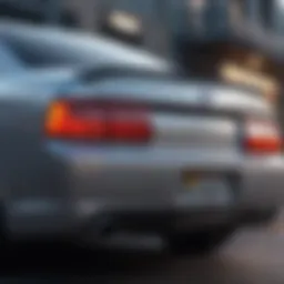License plate number highlighted on a vehicle