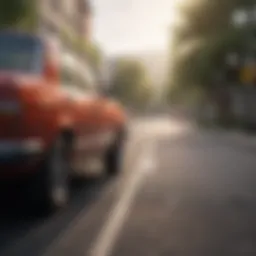 Detailed chart illustrating mileage deduction methods