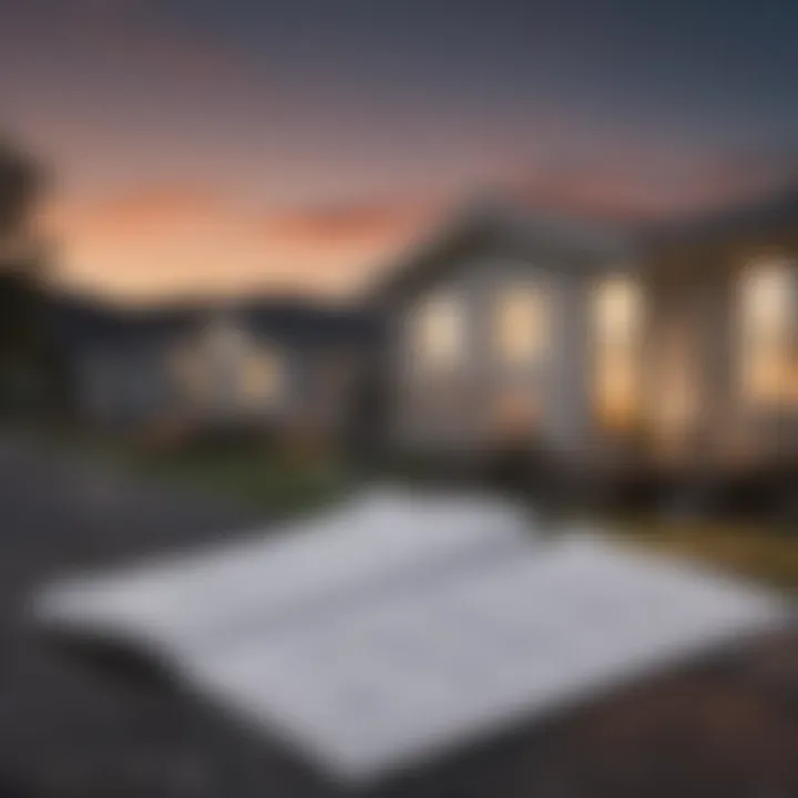 Legal documents related to mobile home rentals