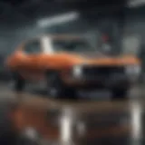 A pristine vehicle ready for sale showcasing its features.