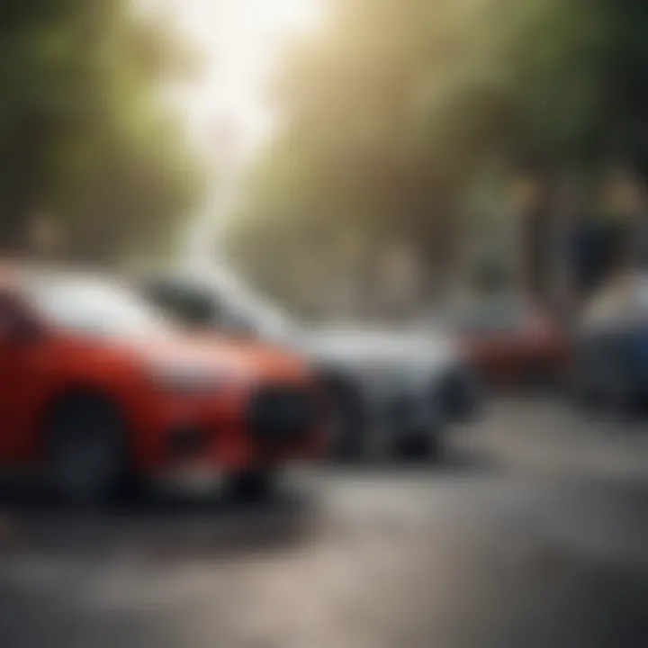A comparison chart of different car insurance coverage types