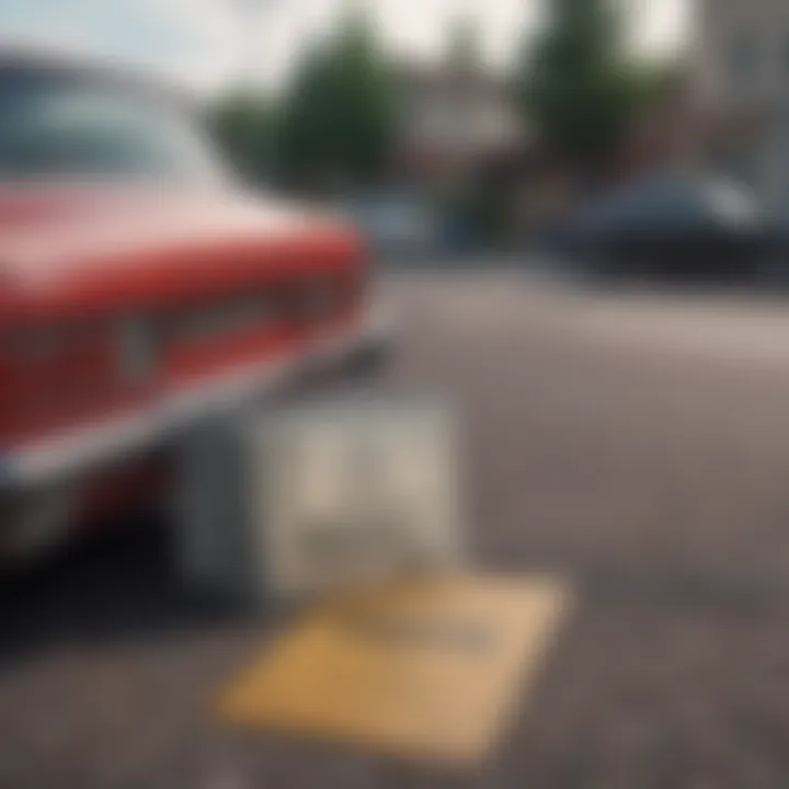 Legal documents related to vehicle registration and insurance