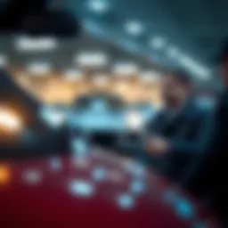 Scene depicting a private car sale negotiation