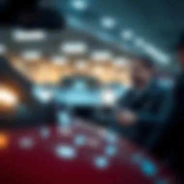 Scene depicting a private car sale negotiation