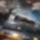 Person analyzing car loan options