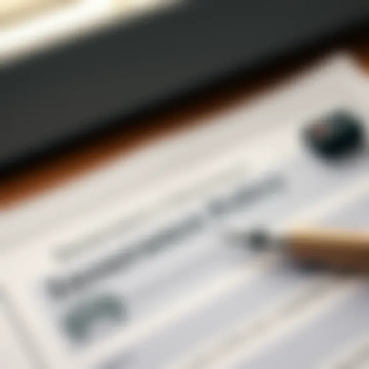 Impacts of Insurance on Salvage Decisions An insurance policy document with a pen for signing