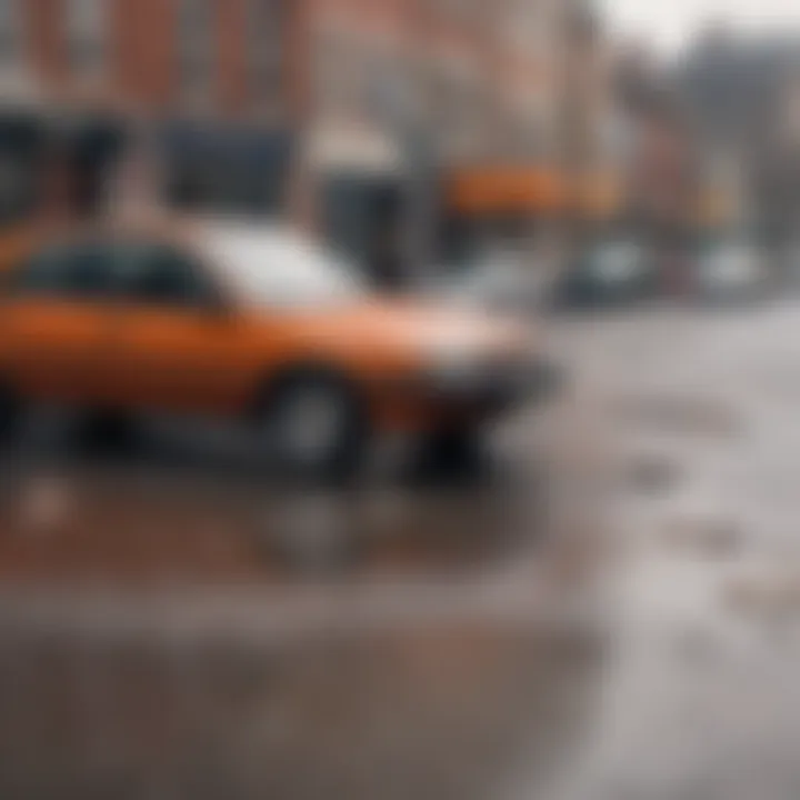 A graphic depicting common concerns raised in Reddit discussions about car insurance