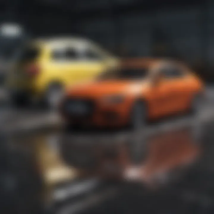 A detailed chart comparing various car insurance types