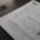 Close-up of a car's registration document