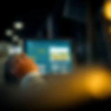 A person browsing online resources for vehicle history