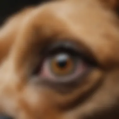 Symptoms of Ocular Allergies in Dogs Diagram displaying symptoms of eye allergies in dogs