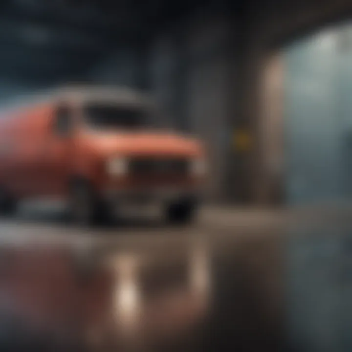Graph illustrating factors affecting auto van insurance premiums