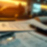 Illustration of car insurance policy documents