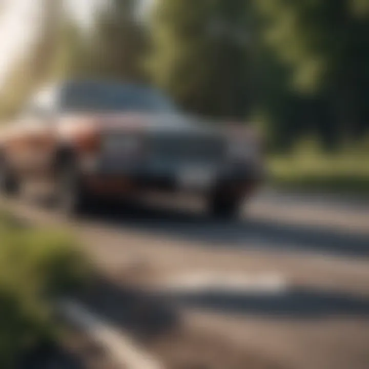A conceptual image depicting the process of clearing a lien from a vehicle title
