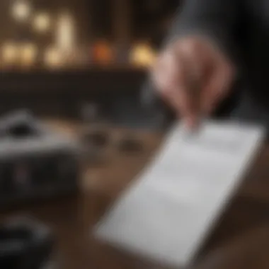 Executing a Commercial Bill of Sale Visual representation of the execution process of a commercial bill of sale