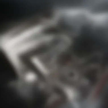 Close-up of a well-maintained bass boat engine