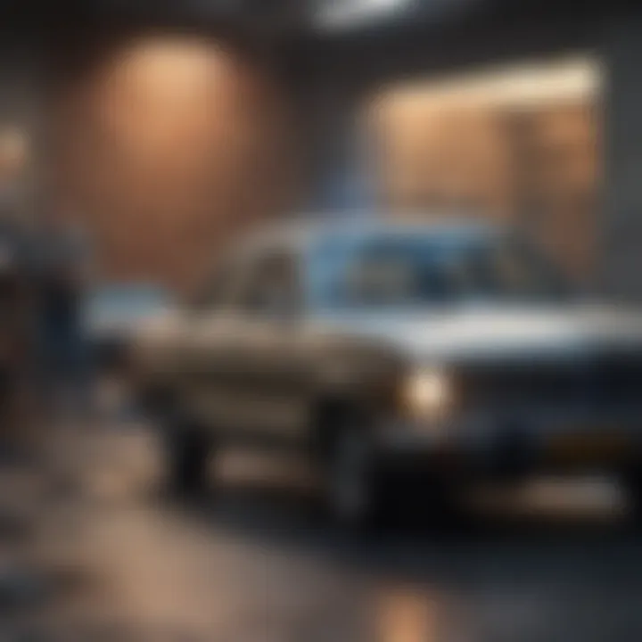 Insurance paperwork for vehicle repairs