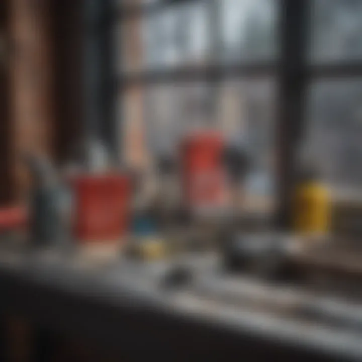 Tools used for car window replacement