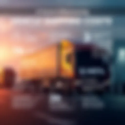 A detailed infographic showing factors affecting vehicle shipping costs