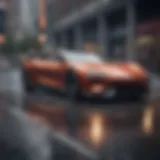 Electronic car title illustration