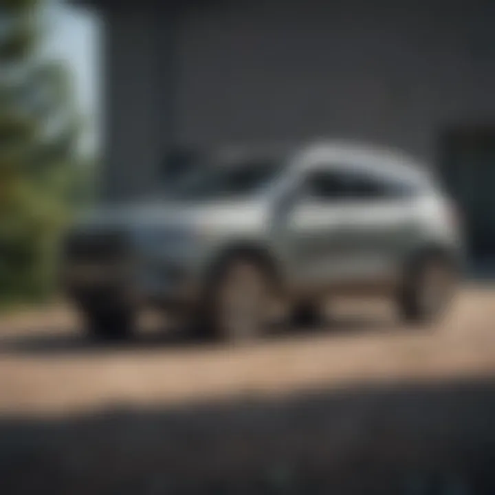 Graph showing insurance cost trends for SUVs