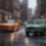 Visual representation of liability coverage in car insurance