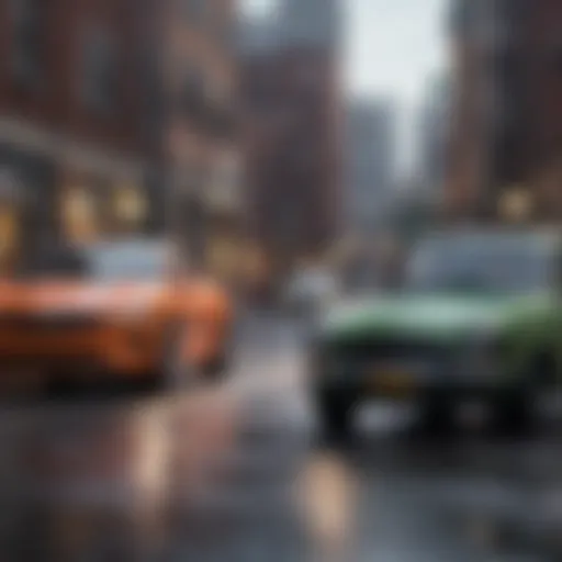 Visual representation of liability coverage in car insurance