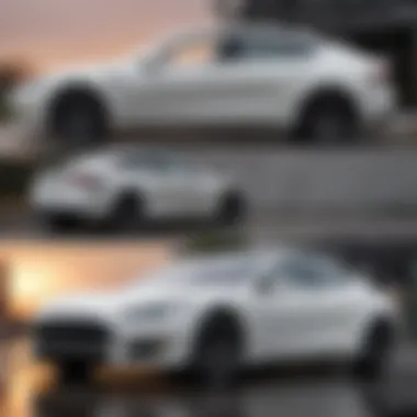 Infographic comparing repair costs for hail-damaged Teslas Comparison of repair costs for hail damage on Teslas