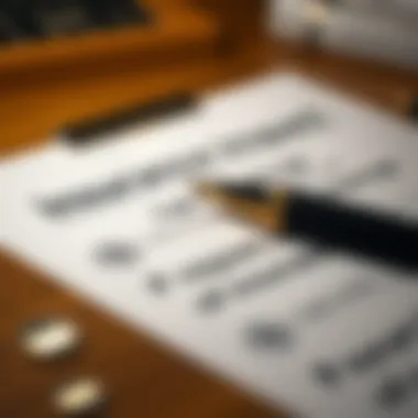 Insurance Considerations for Hail Damage Insurance document with a pen