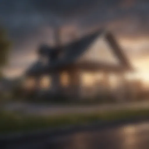 Conceptual illustration of home protection
