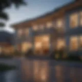 Luxurious home with intricate architecture