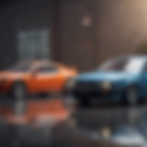 An illustration depicting various types of auto insurance policies.