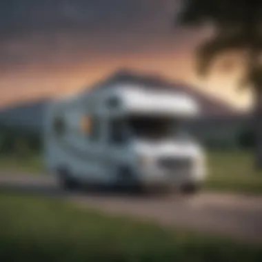 Types of Coverage for Motorhome Insurance Visual representation of various types of insurance coverage for motorhomes