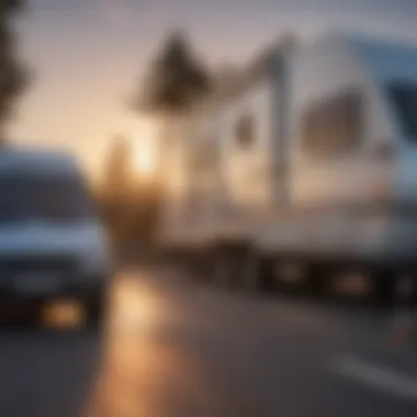 Infographic detailing the insurance needs for motor home trailer owners