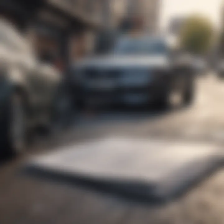 A checklist for documenting accident details
