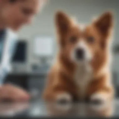 Claim Processes in Pet Insurance A pet being cared for by a veterinarian, symbolizing claim processes