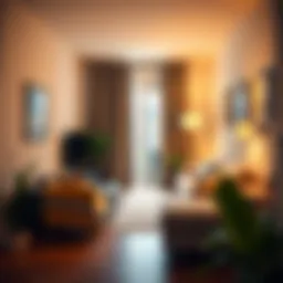Illustration of a rental apartment highlighting the need for insurance coverage against pest damage.