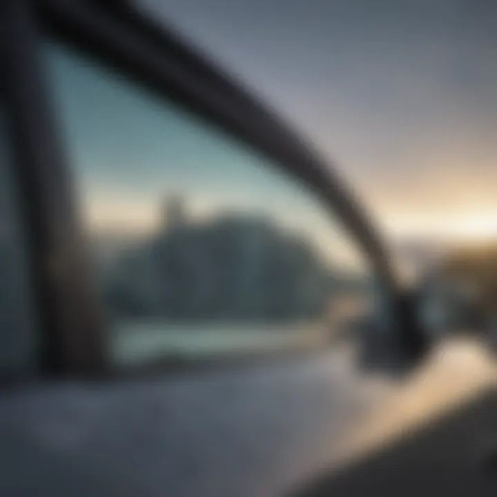 Graphic detailing types of windscreen damage