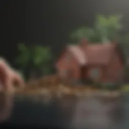 Concept of mortgage insurance explained visually