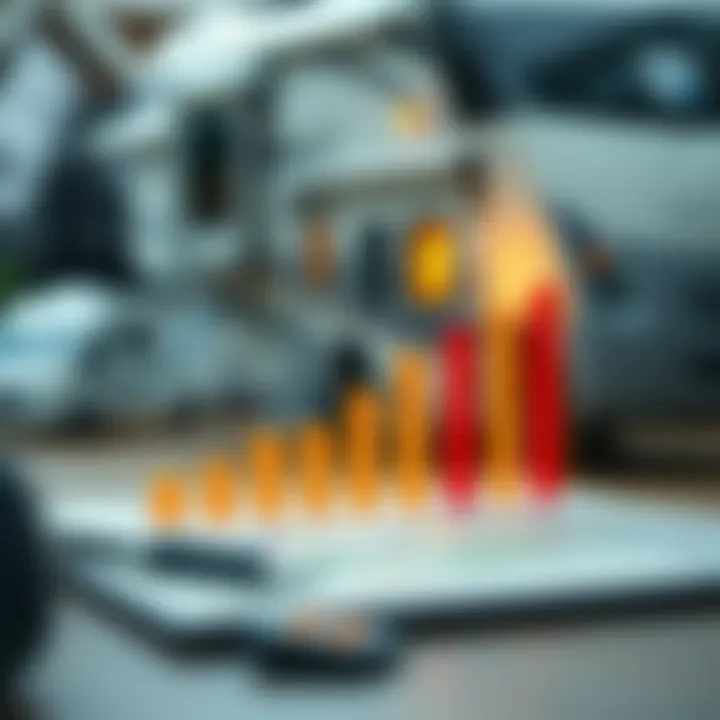 Graph showing the factors affecting RV insurance rates