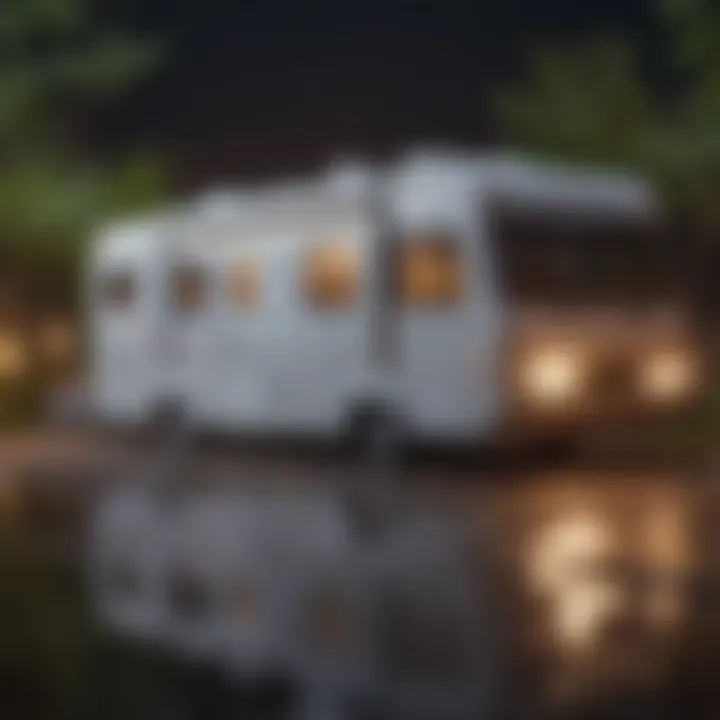 A graphic representation of various types of RV insurance policies available