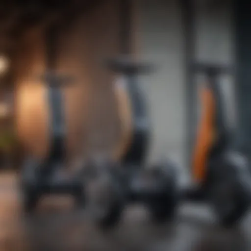 A detailed view of different Segway models available in the market
