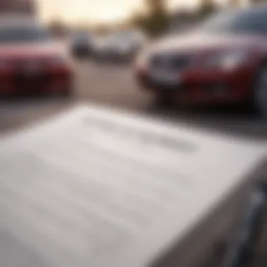 Car Rental Agreement Essentials An illustration of a car rental agreement emphasizing the importance of eligibility and insurance.