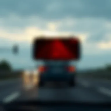 Symbol of Successful Driving A serene road scene symbolizing successful driving.